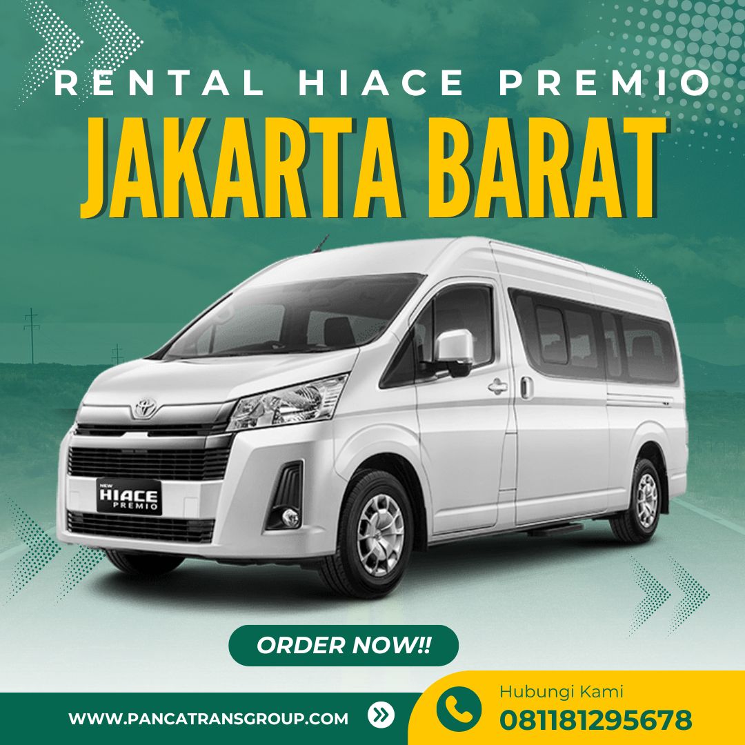 Rental Hiace Premio Jakarta Barat